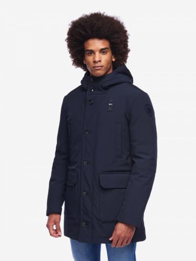 BLAUER PARKA UOMO LUNGO IMBOTTITO CHAMBERS