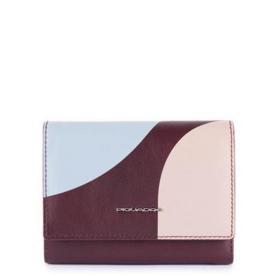 Portafoglio donna medio con portamonete Tag