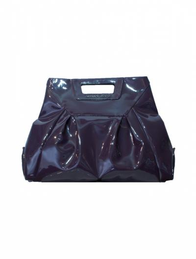 BORSA A MANO IN ECO VERNICE