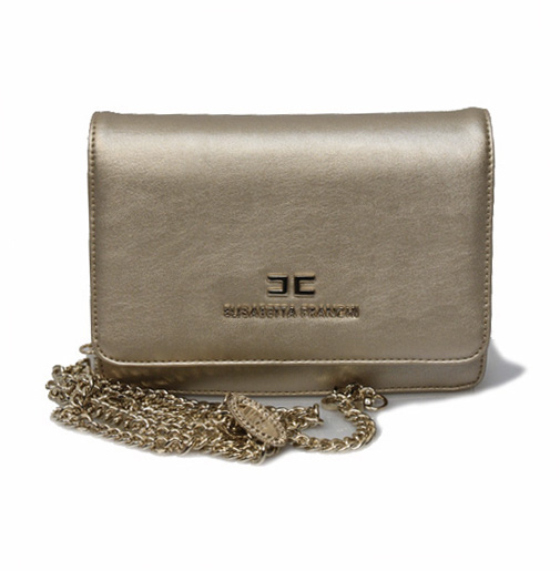 Elisabetta Franchi TRACOLLA CON CATENA ORO TR1148161 604 FeliceCasucci