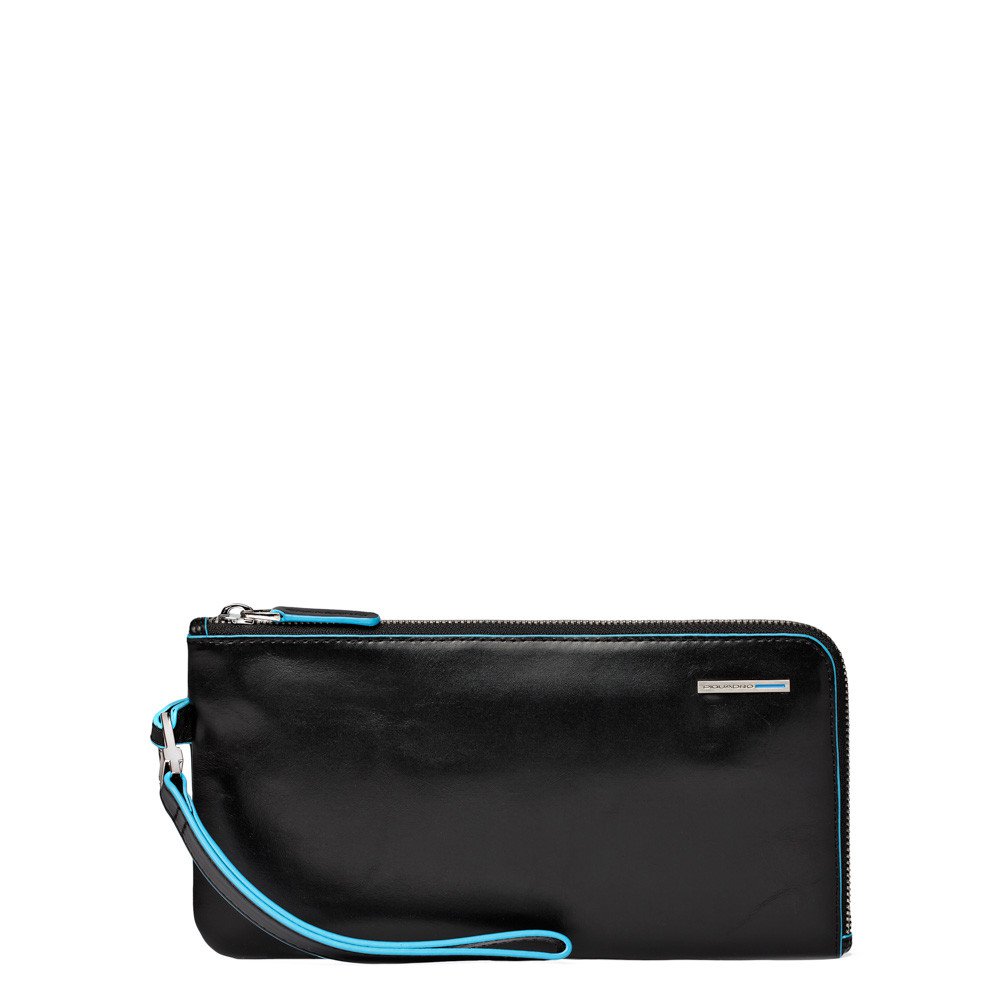 Aouher Pochette Da Polso Uomo E Donna - Elegante Portafoglio Con Cerniera In Pelle Sintetica