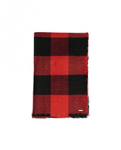 W'S CHECK SCARF
