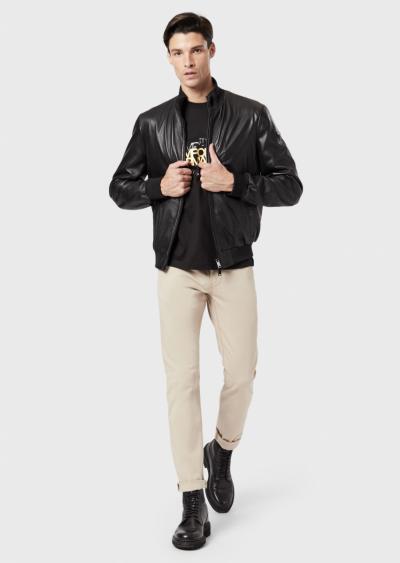 EMPORIO ARMANI CABAN IN PELLE