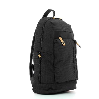 ZAINO IN PELLE E TESSUTO