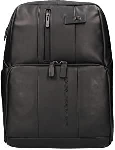 Zaino semplice in pelle nero