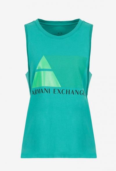 CANOTTA ARMANI EXCHANGE PURO COTONE CON LOGO 