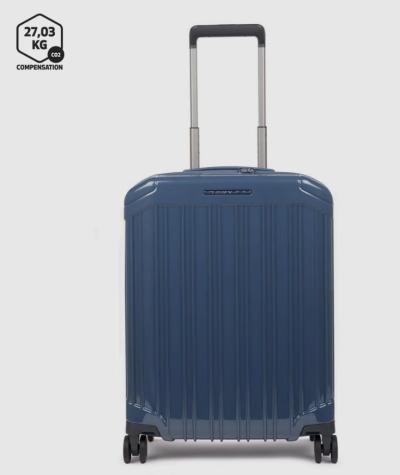 Trolley cabina rigido ultra slim a quattro ruote