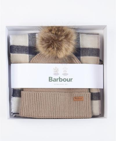 Set regalo Barbour Berretto Dover & Sciarpa Hailes