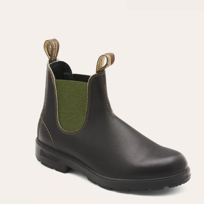 # 519 ORIGINALS BROWN LEATHER & OLIVE