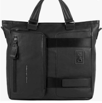 Borsa verticale a due manici porta computer