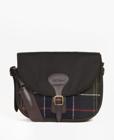 Borsa a tracolla Barbour Tartan