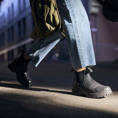 #2240 CHELSEA BOOTS - BLACK & BLACK