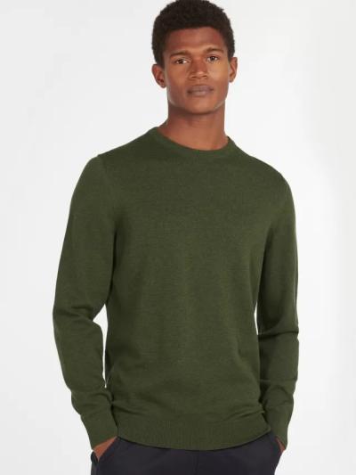 Maglione girocollo in cotone Pima