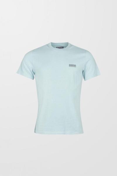 Pastel Blue Small Logo Slim Fit T-Shirt