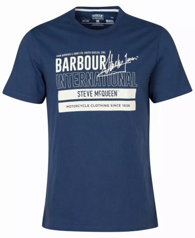 Barbour International T-shirt con stampa Barry