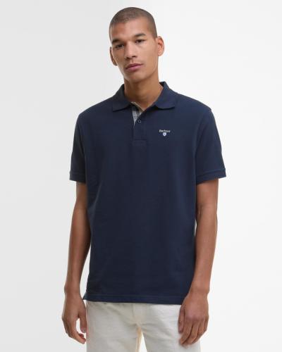 Polo in piqué scozzese