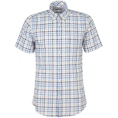 Camicia a maniche corte Barbour Kinson Tailored Fit da uomo
