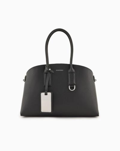 Borsa a mano media in pelle rigenerata Icon ASV