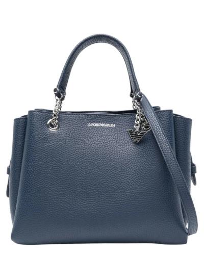 Borsa a mano effetto palmellato con charm aquila