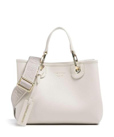 My EA Borsa a mano pelle sintetica beige