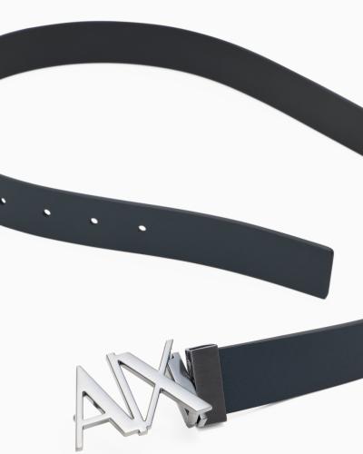 Cintura in pelle double face