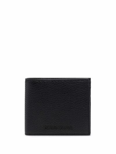 Portafoglio uomo in pelle nero