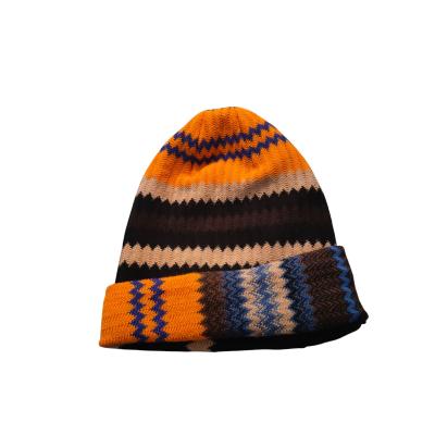 Cappello in lana multicolore