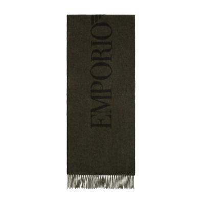 Sciarpa Uomo bicolore con logo