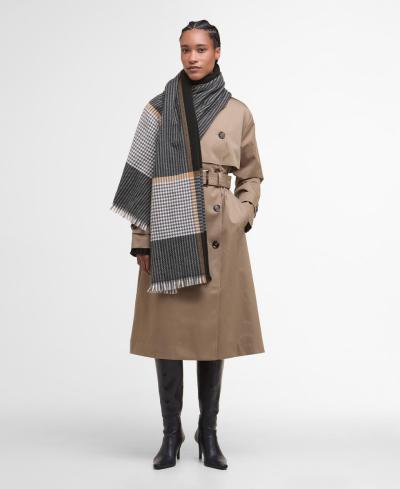 Sciarpa Melody con motivo a scacchi