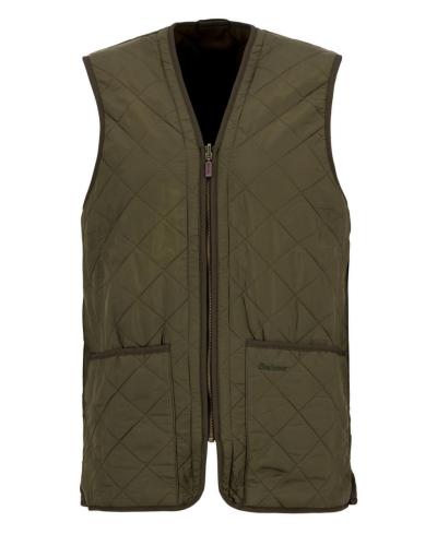 Gilet trapuntato/fodera con zip Polarquilt