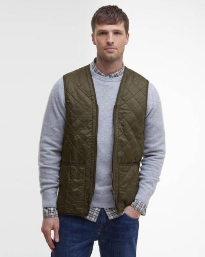 Gilet trapuntato/fodera con zip Polarquilt