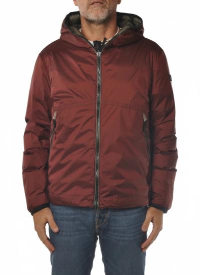 Giacca reversibile Peuterey con cappuccio e collo alto, in stile TEOREMA