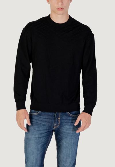 Maglione girocollo in misto viscosa