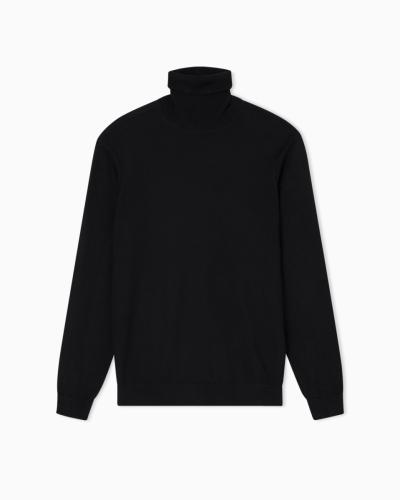 ARMANI EXCHANGE Dolcevita in misto lana