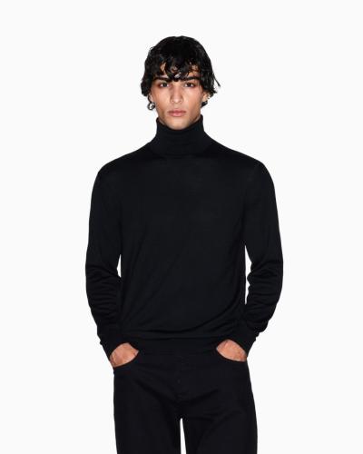 ARMANI EXCHANGE Dolcevita in misto lana