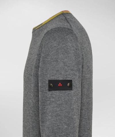 Maglione con dettagli colorati a contrasto