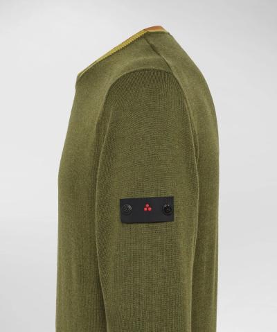 Maglione con dettagli colorati a contrasto