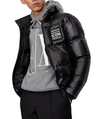 PIUMINO FULLZIP CON CAPPUCCIO