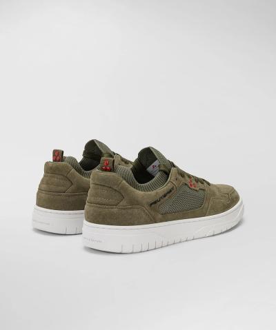 HOLSTEIN 01  Sneakers in suede e maglina tecnica