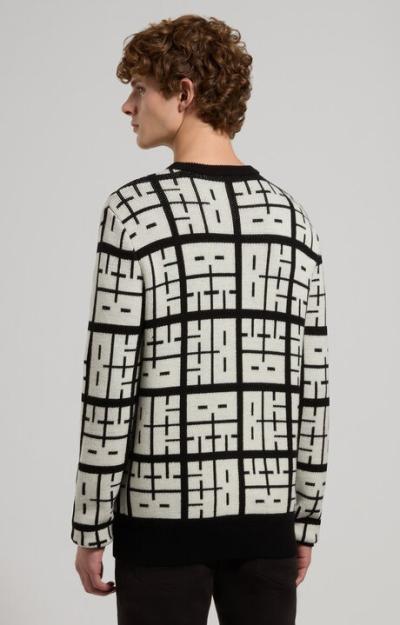 Maglia uomo logo all-over
