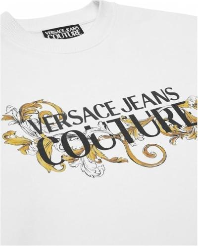 Felpa Versace Jeans Couture in cotone con logo
