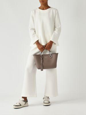 My EA Borsa a mano pelle sintetica taupe