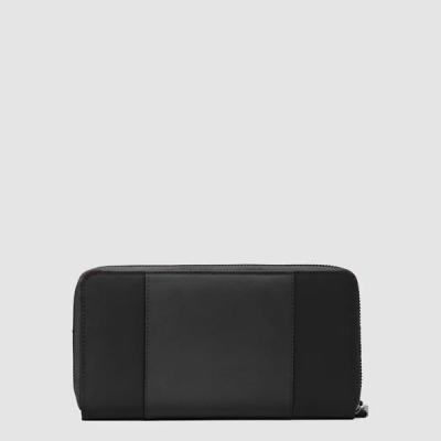 Portafoglio da donna grande con zip