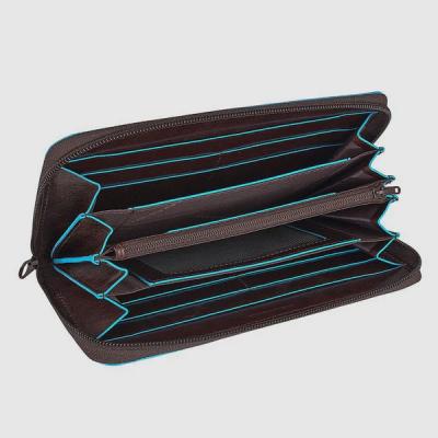 Portafoglo donna grande zip-around