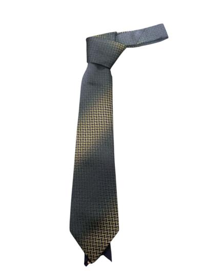 Cravatta in seta zig zag