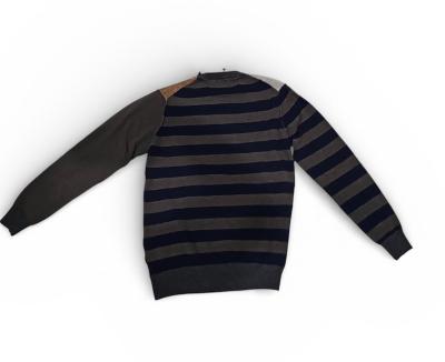 Maglione bob bert in fibra mohair con motivo geometrico