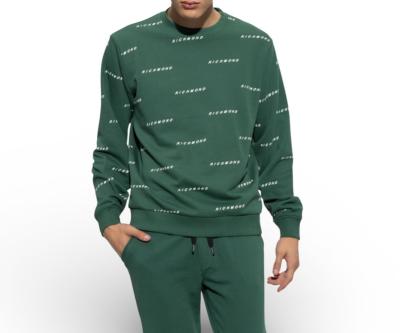 RICHMOND SPORT SWEATSHIRT CON LOGO ALL-OVER