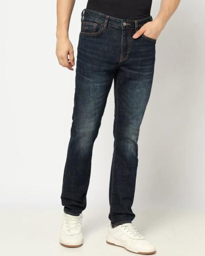 JEANS SLIM FIT IN DENIM BLU
