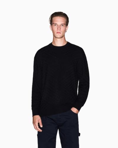 MAGLIONE GIROCOLLO IN MISTO VISCOSA