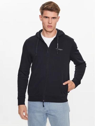 FELPA CON CAPPUCCIO IN COTONE FRENCH TERRY CON LOGO